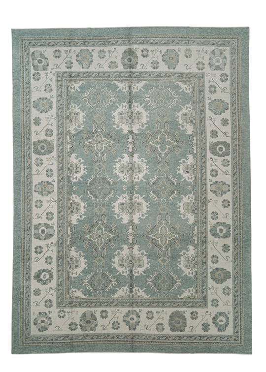 Turkish Oushak Rug 10'2" x 13'10" #12190