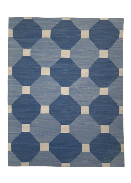 Oriental Flat Weave Turkish Kilim 9'6" x 12'2" #7677