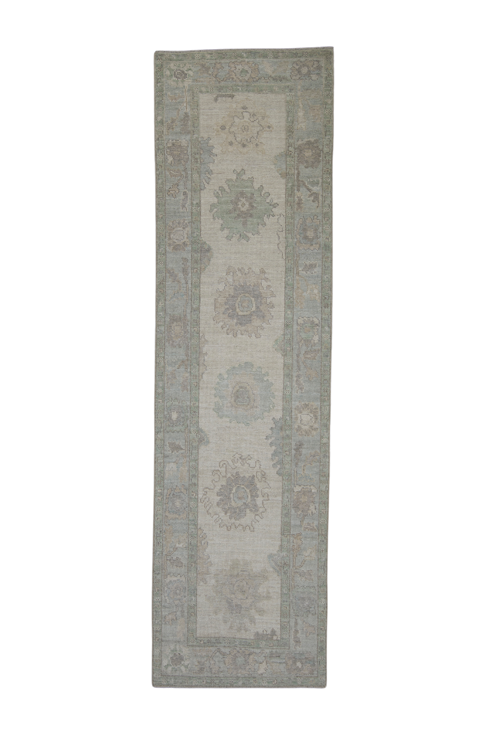 Turkish Oushak Rug 2'11" x 10'4" #11757
