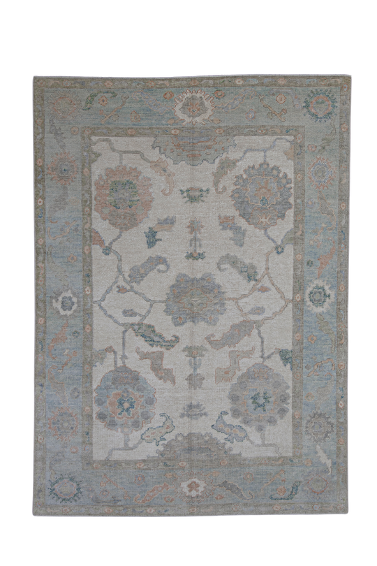Turkish Oushak Rug 5' x 6'11" #12047