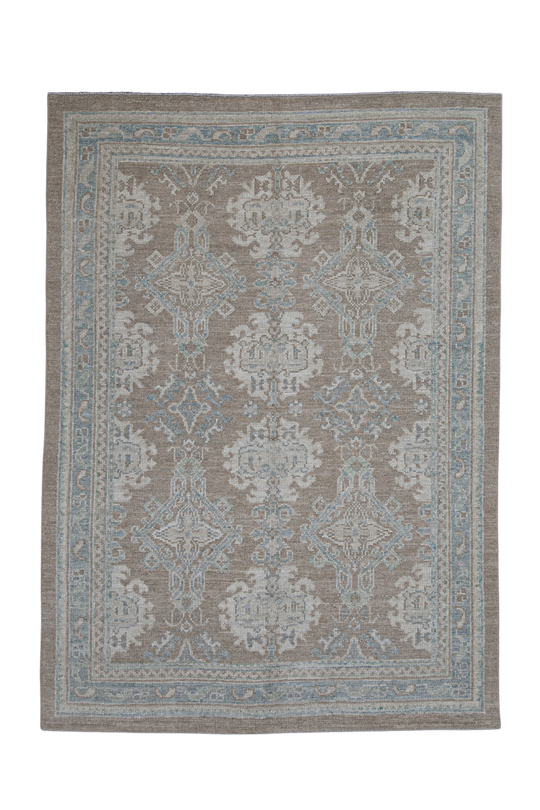 Turkish Oushak Rug 4'11" x 6'9" #11573