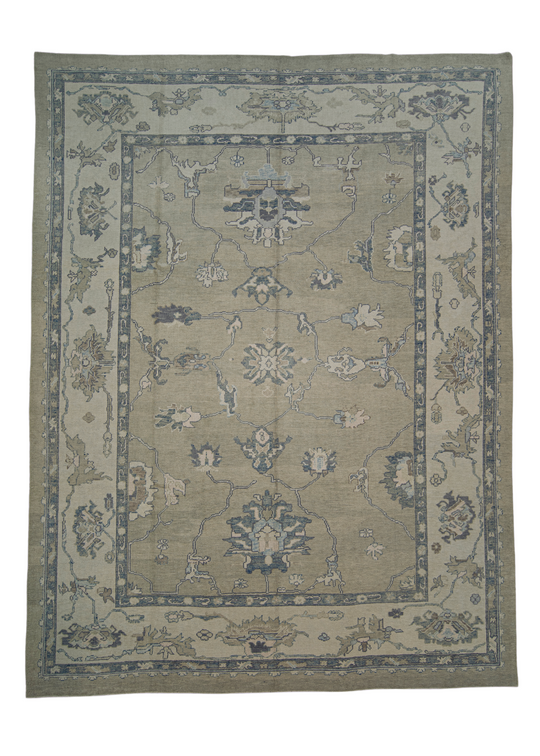 Turkish Oushak Rug 10'3" x 14'4" #7253