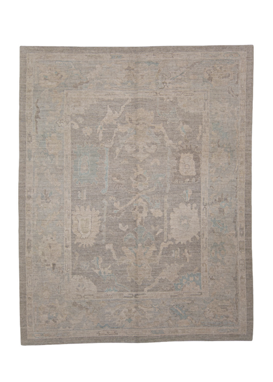 Turkish Oushak Rug 8'2" x 10'4" #11624