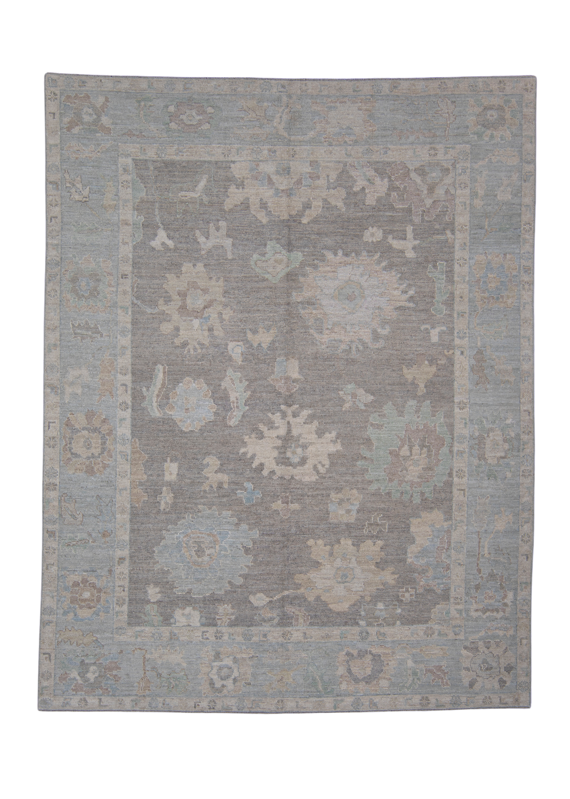 Turkish Oushak Rug 7'9" x 10' #11743