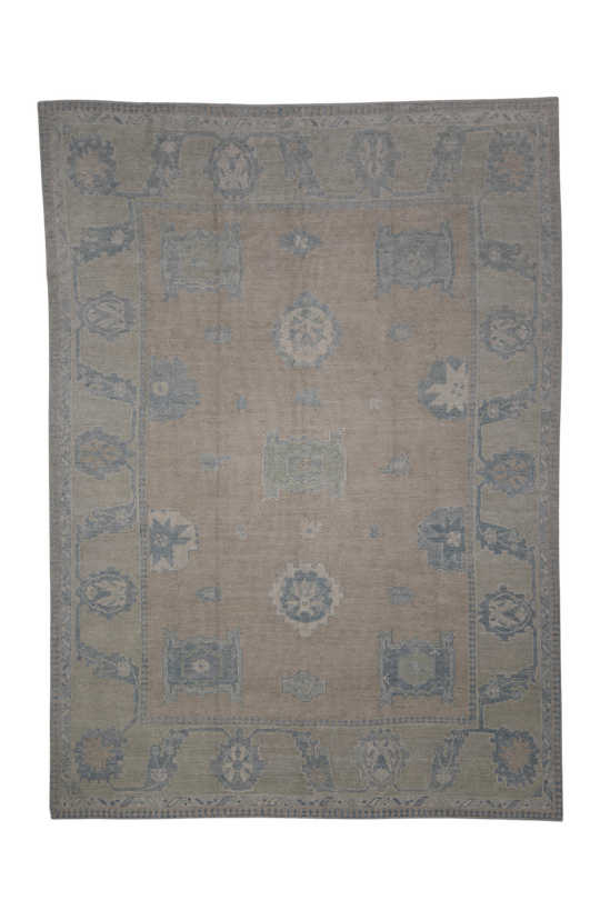 Turkish Oushak Rug 8'11" x 12'3" #11928