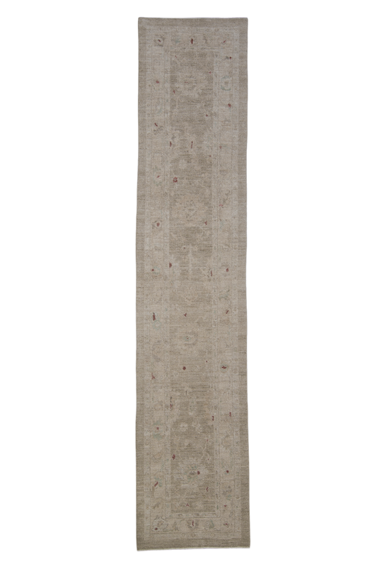 Turkish Oushak Rug 2'8" x 12'6" #2276