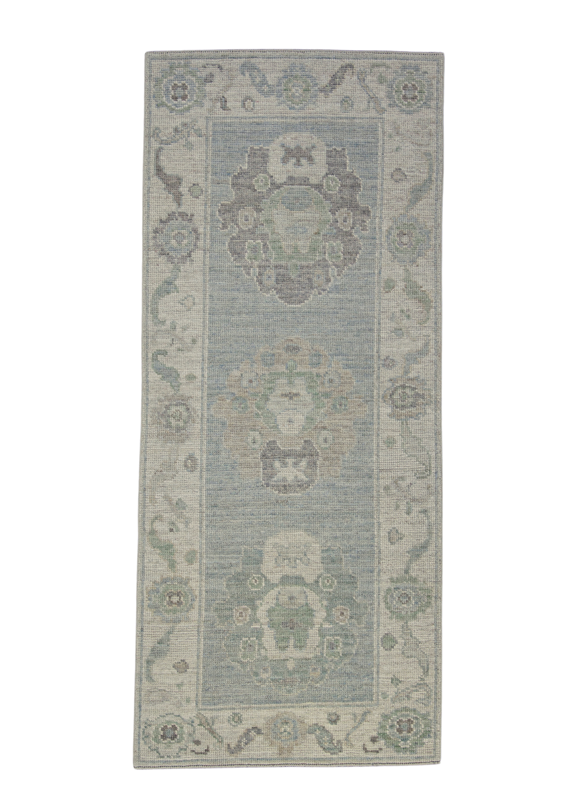 Turkish Oushak Rug 2'9" x 6'5" #11648