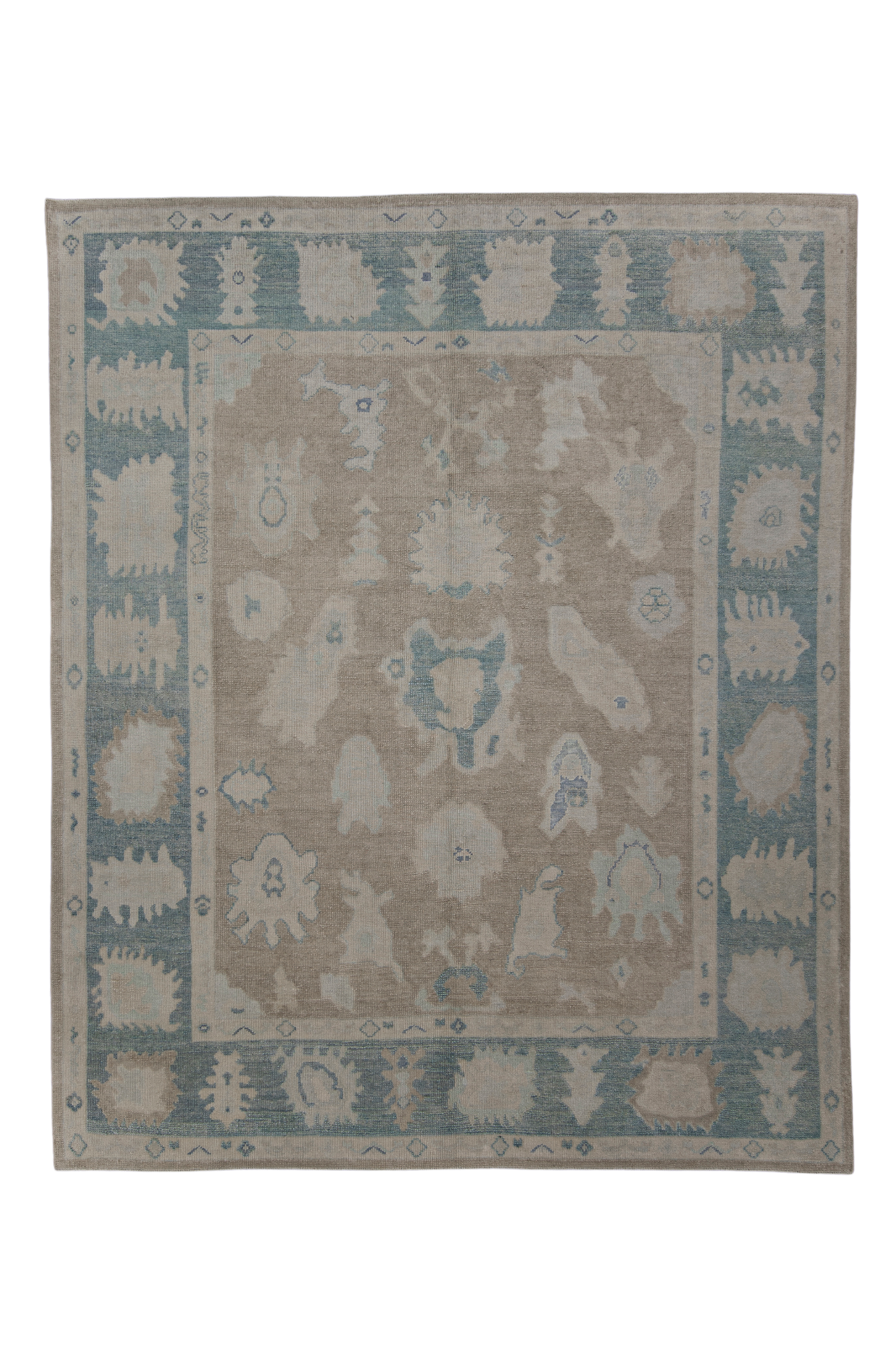 Turkish Oushak Rug 8' x 9'8" #11921