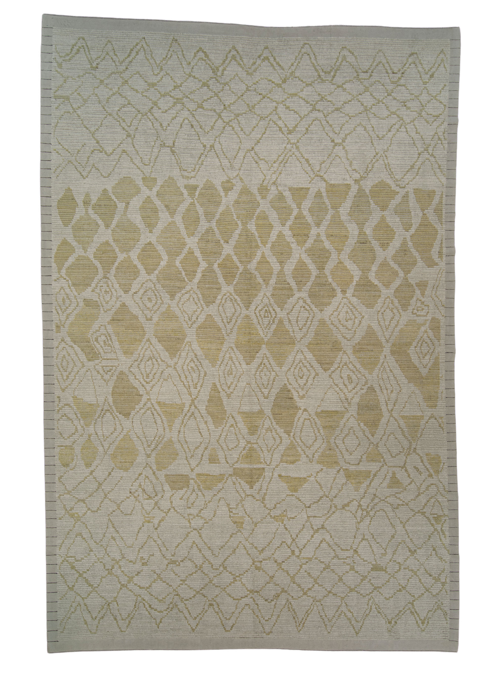 Turkish Tulu Rug Hand Knotted Rug 9'9" x 14'9" #6204