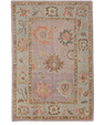 Turkish Oushak Rug 4'2" x 6'1" #2327