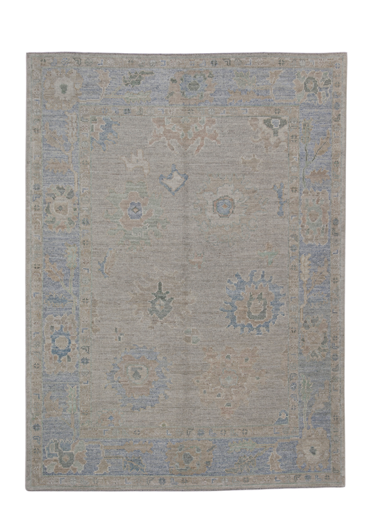 Turkish Oushak Rug 5'1" x 6'10" #11581