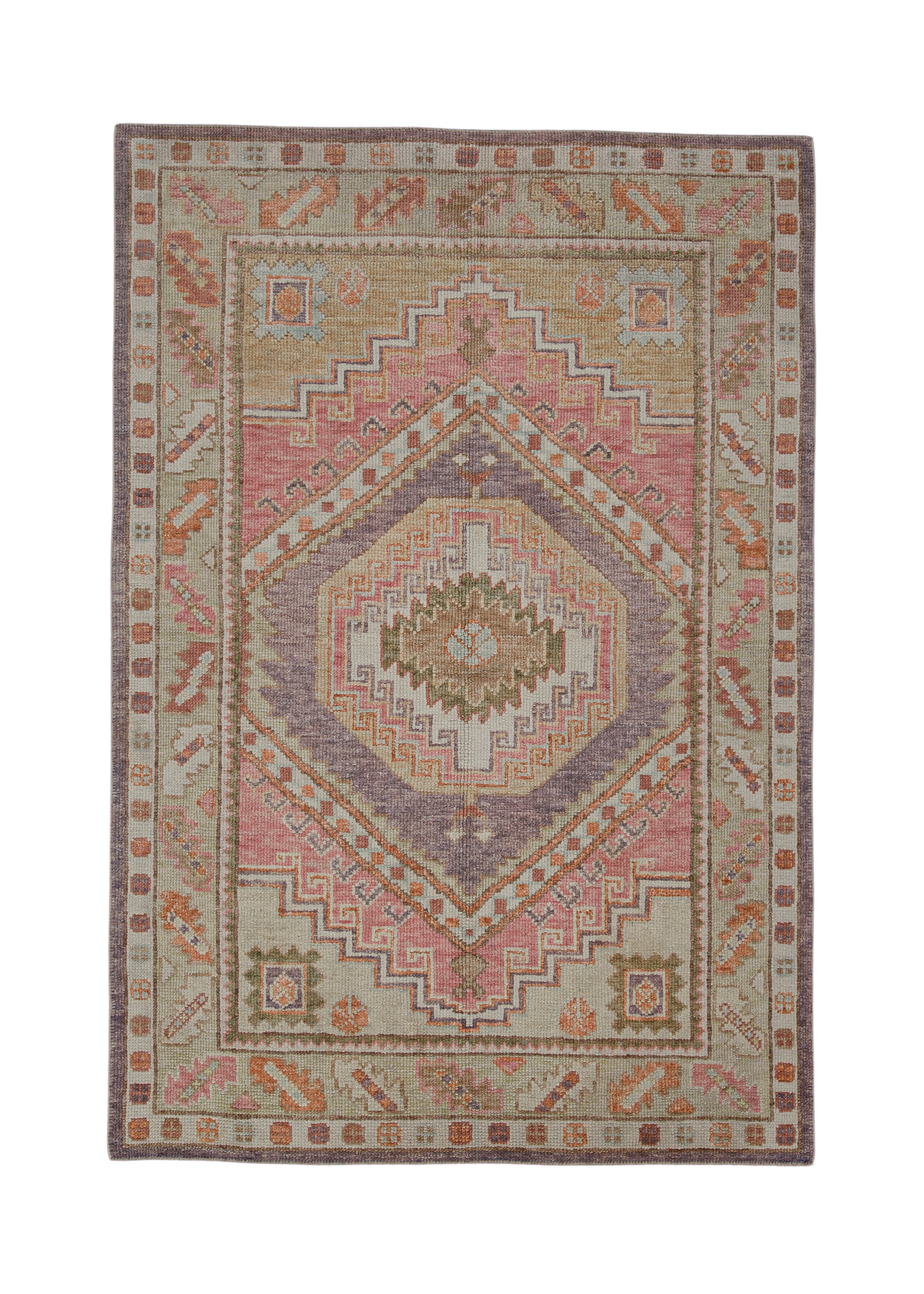 Turkish Oushak Rug 4' x 5'11" #2157