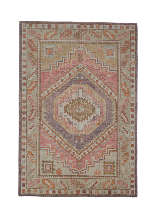 Turkish Oushak Rug 4' x 5'11" #2157