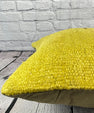 20 x 20 Hemp Pillow Turkish Cushion Natural Green Pillow Cushion Cover #6315