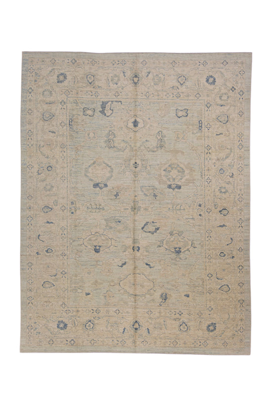 Turkish Oushak Rug 9'2" x 12' #15026
