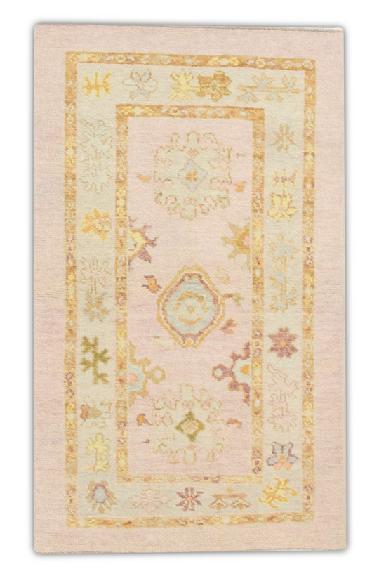 #817 Turkish Oushak 3' x 5'1"