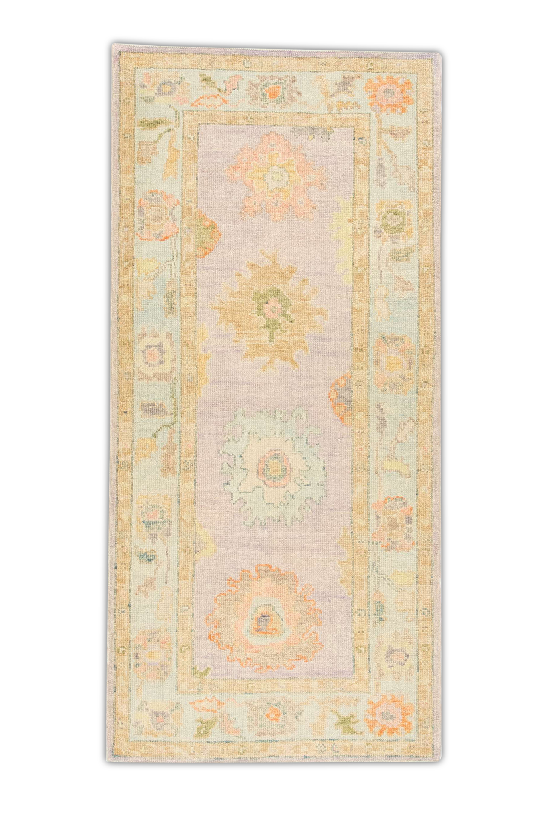 Turkish Oushak Rug 3'2" x 6'10" #654