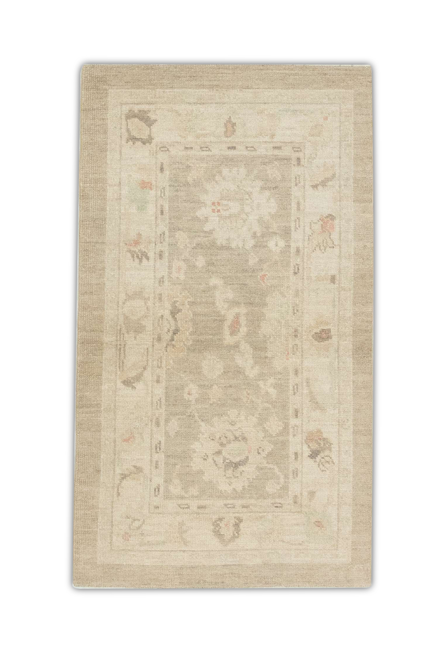 Turkish Oushak Rug 2'10" x 5' #1340