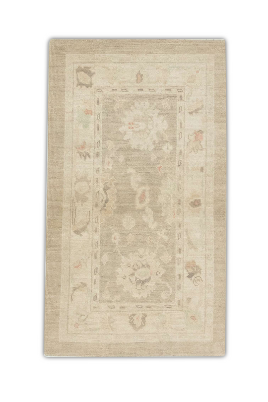 #1340 Turkish Oushak 2'10" x 5'