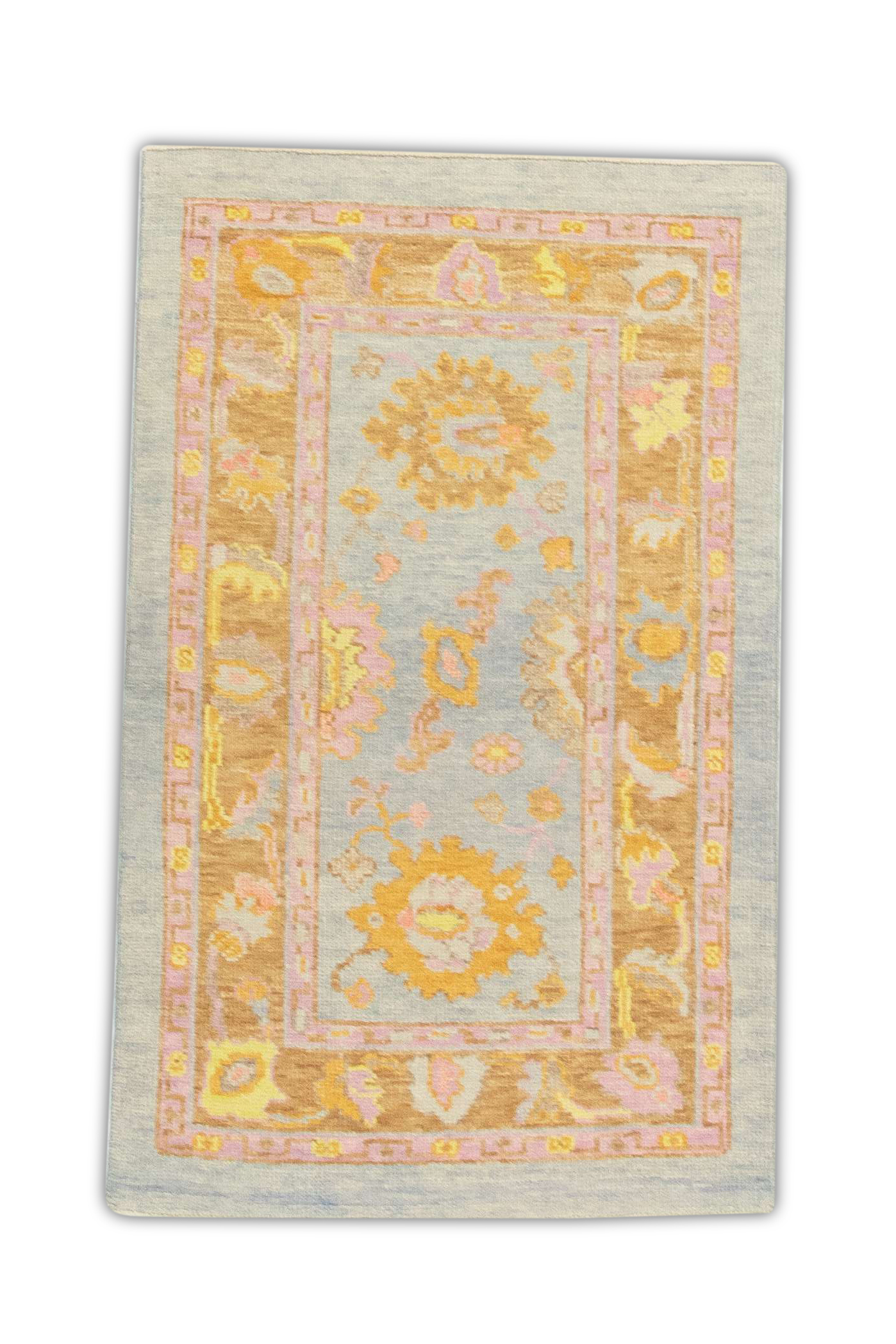 Turkish Oushak Rug 2'11" x 4'8" #801