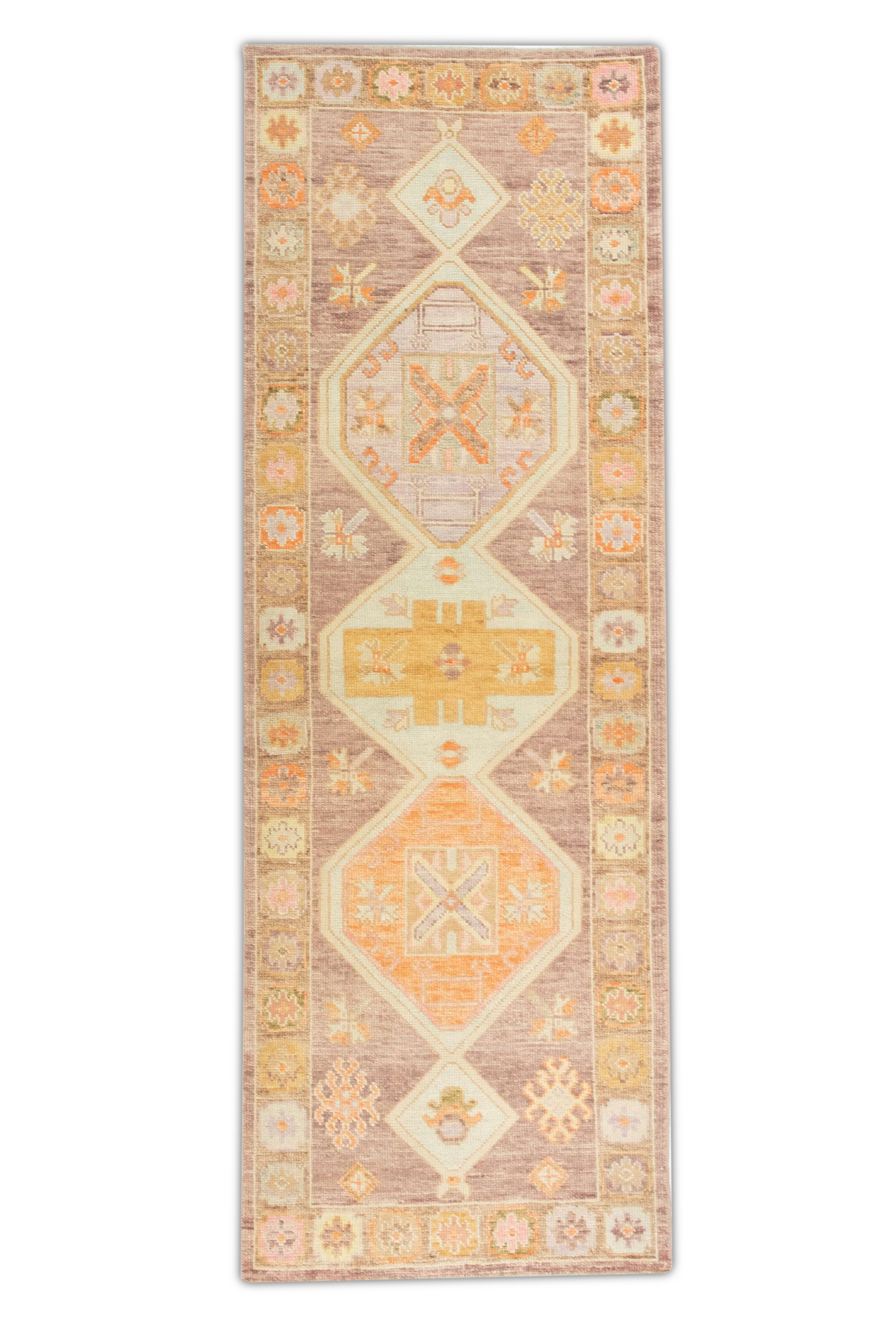Turkish Oushak Rug 3'5" x 8'11" #756