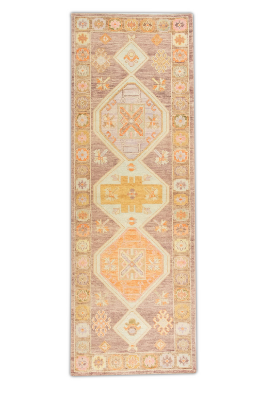 #756 Turkish Oushak 3'5" x 8'11"