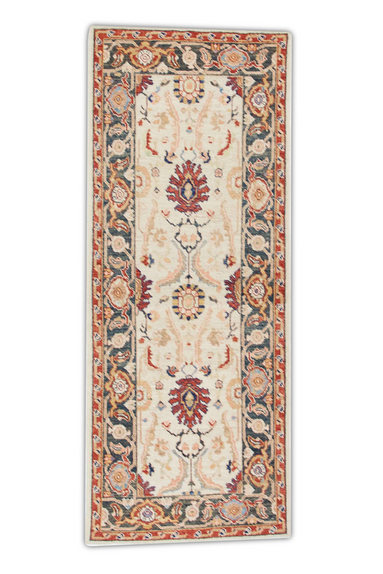 #570 Turkish Oushak 2'7" x 6'4"