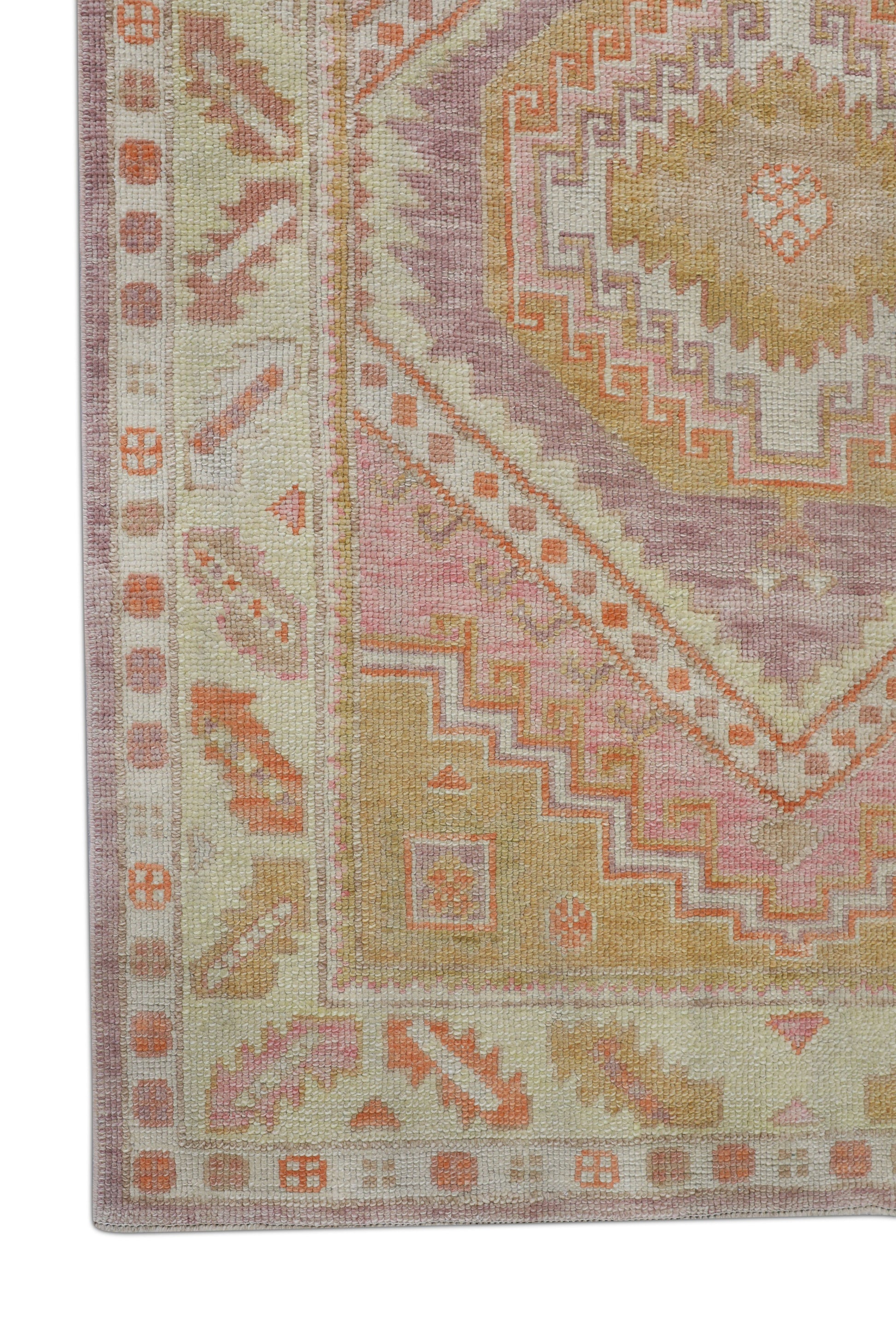 Turkish Oushak Rug 4'1" x 6' #481C