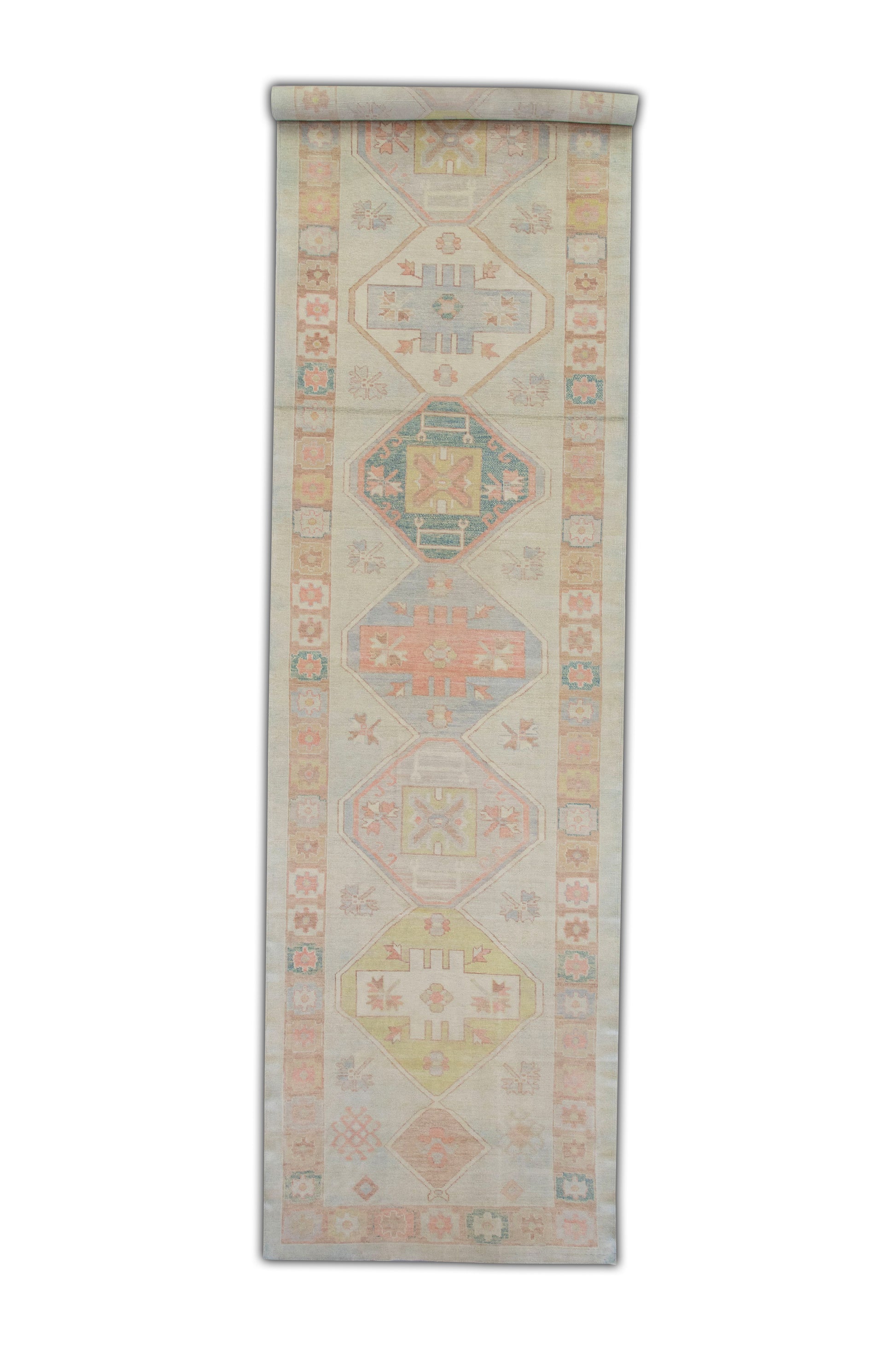 Turkish Oushak Rug 5'2" x 23' #5573