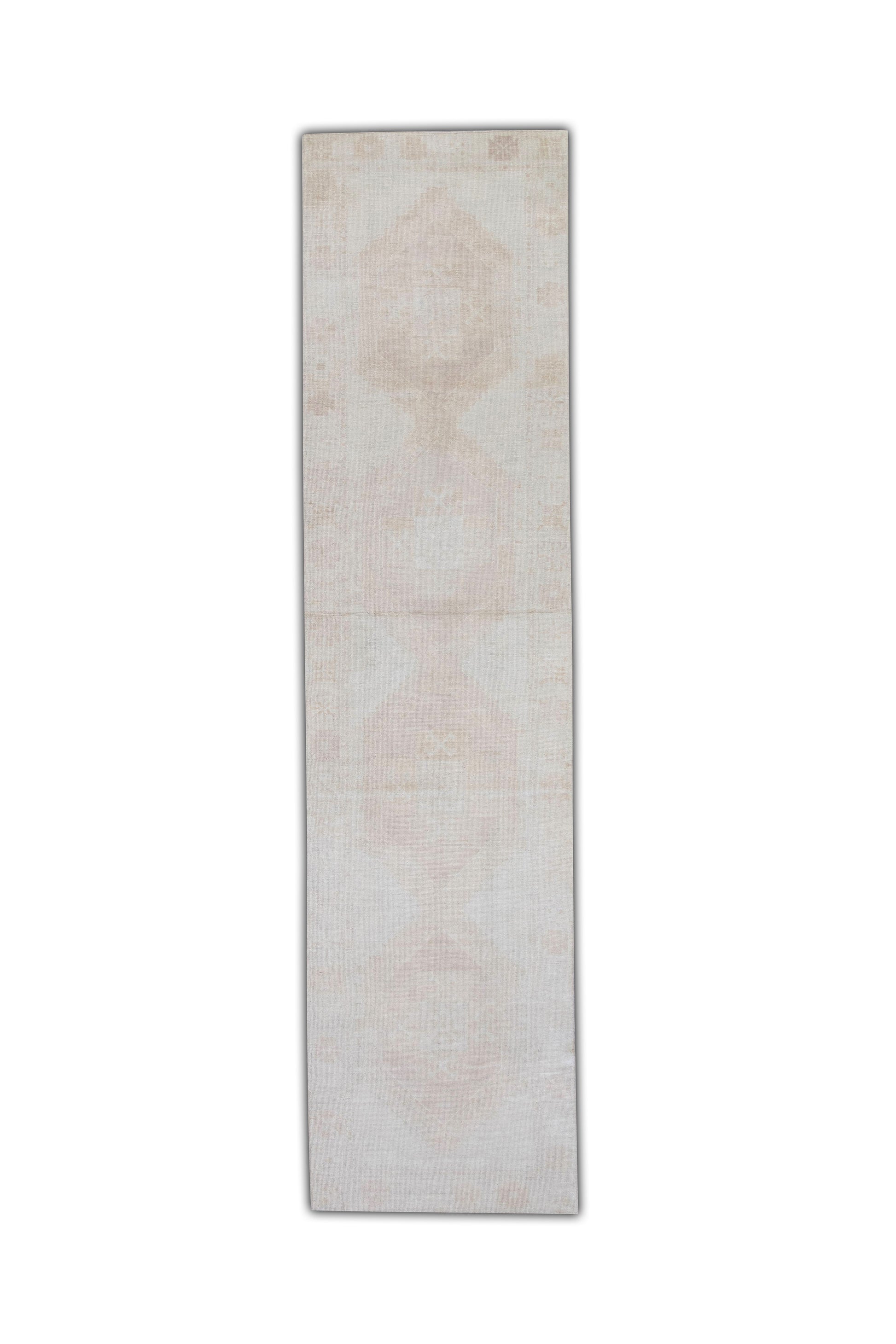 Turkish Oushak Rug 3'10" x 14'10" #6088
