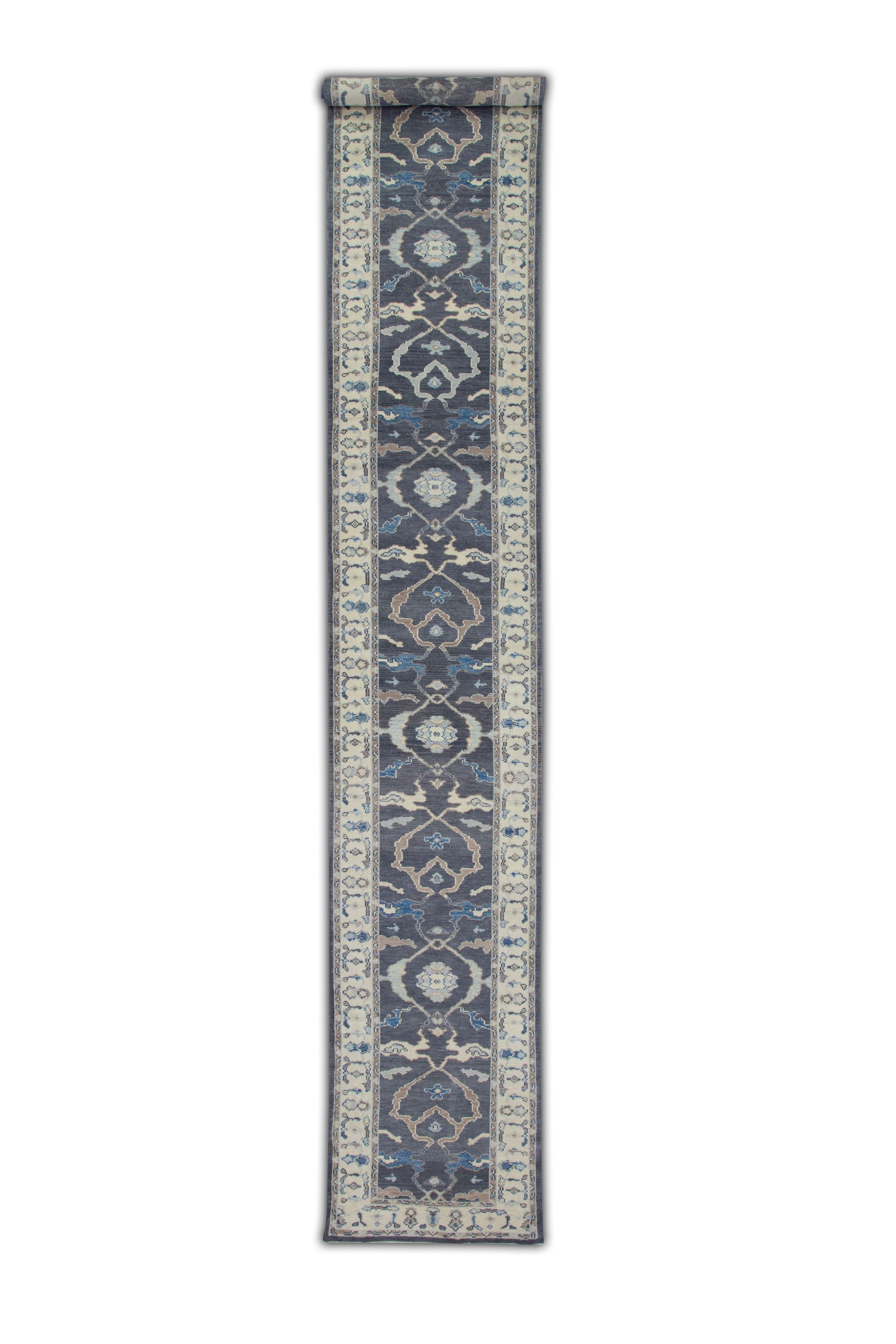 Turkish Oushak Rug 3'2" x 21'5" #5592