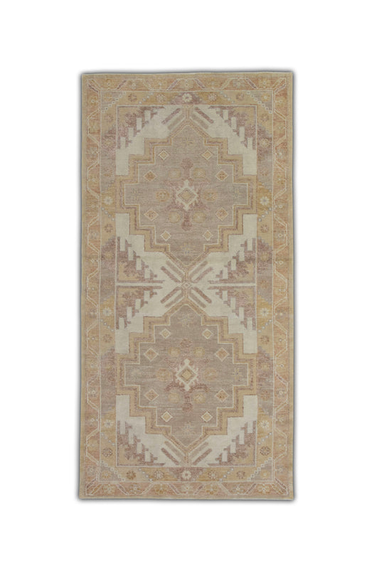 #5951 Turkish Oushak 4'3" x 8'4"