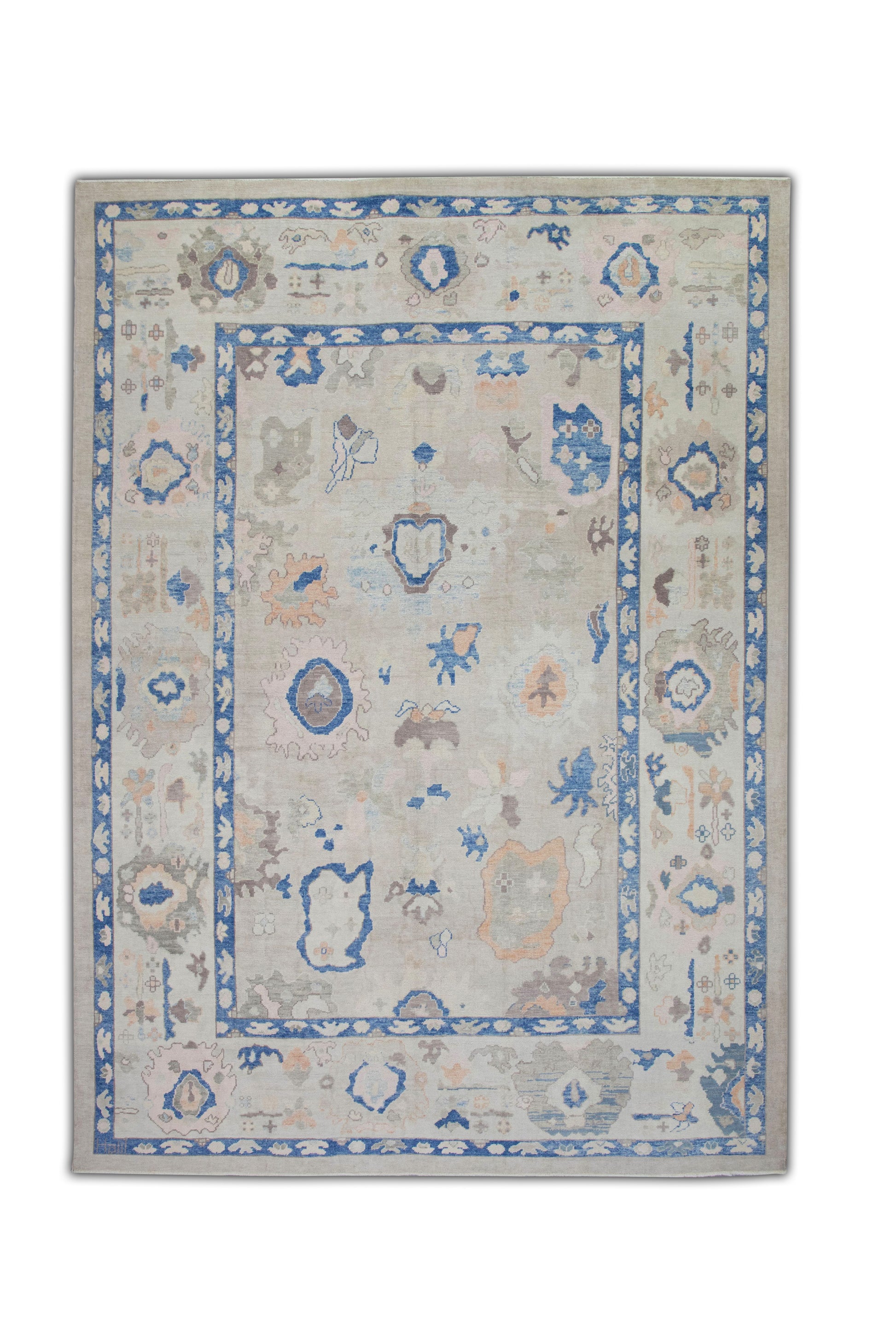 Turkish Oushak Rug 10'4" x 13'9" #5596