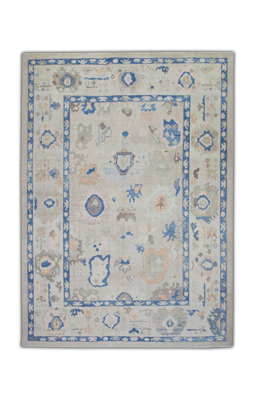 #5596 Turkish Oushak 10'4" x 13'9"