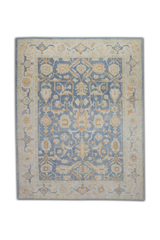 #5973 Turkish Antique Look Oushak 10' x 13'9"