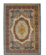 Turkish Antique Look Oushak Rug 6'4" x 8'10"  #5430