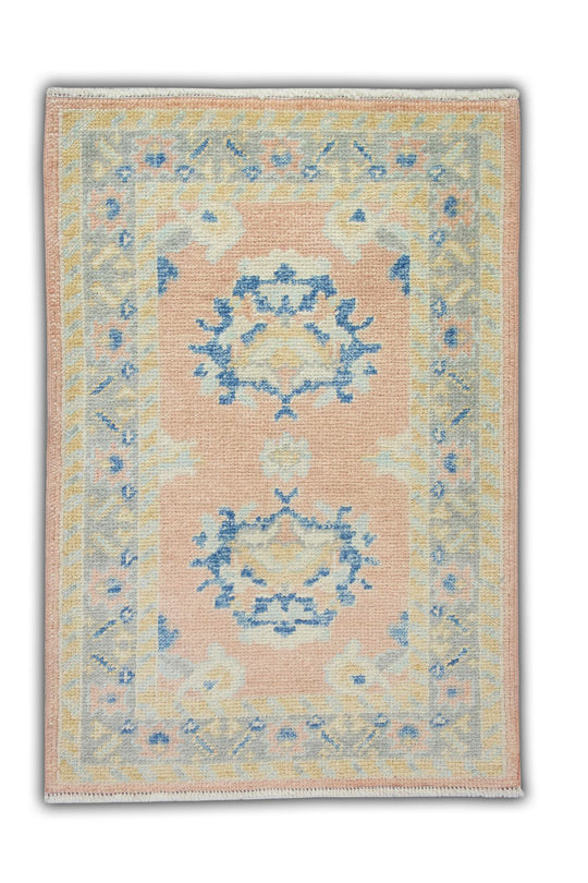 #5598 Turkish Oushak 2'4" x 3'2"