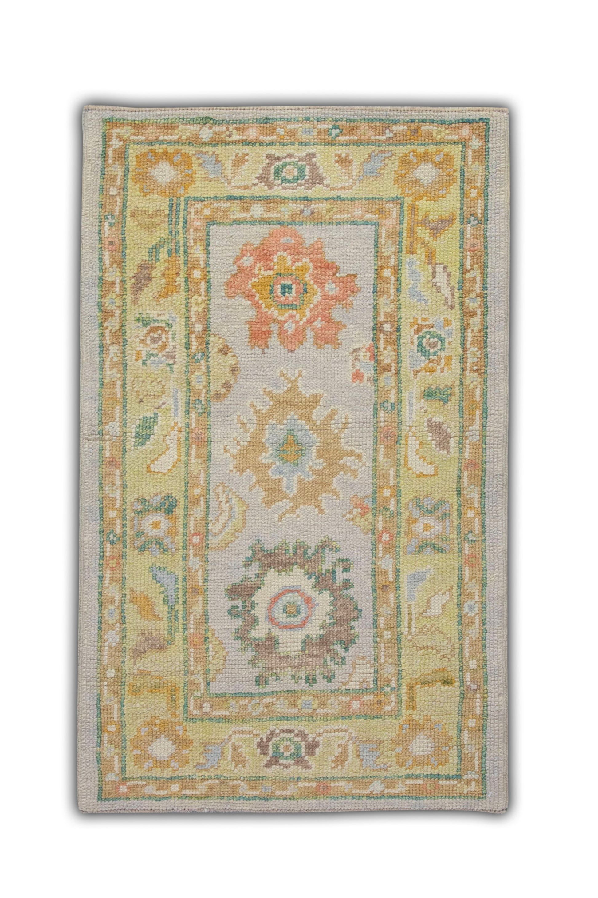 Turkish Oushak Rug 2'2" x 3'6" #6035