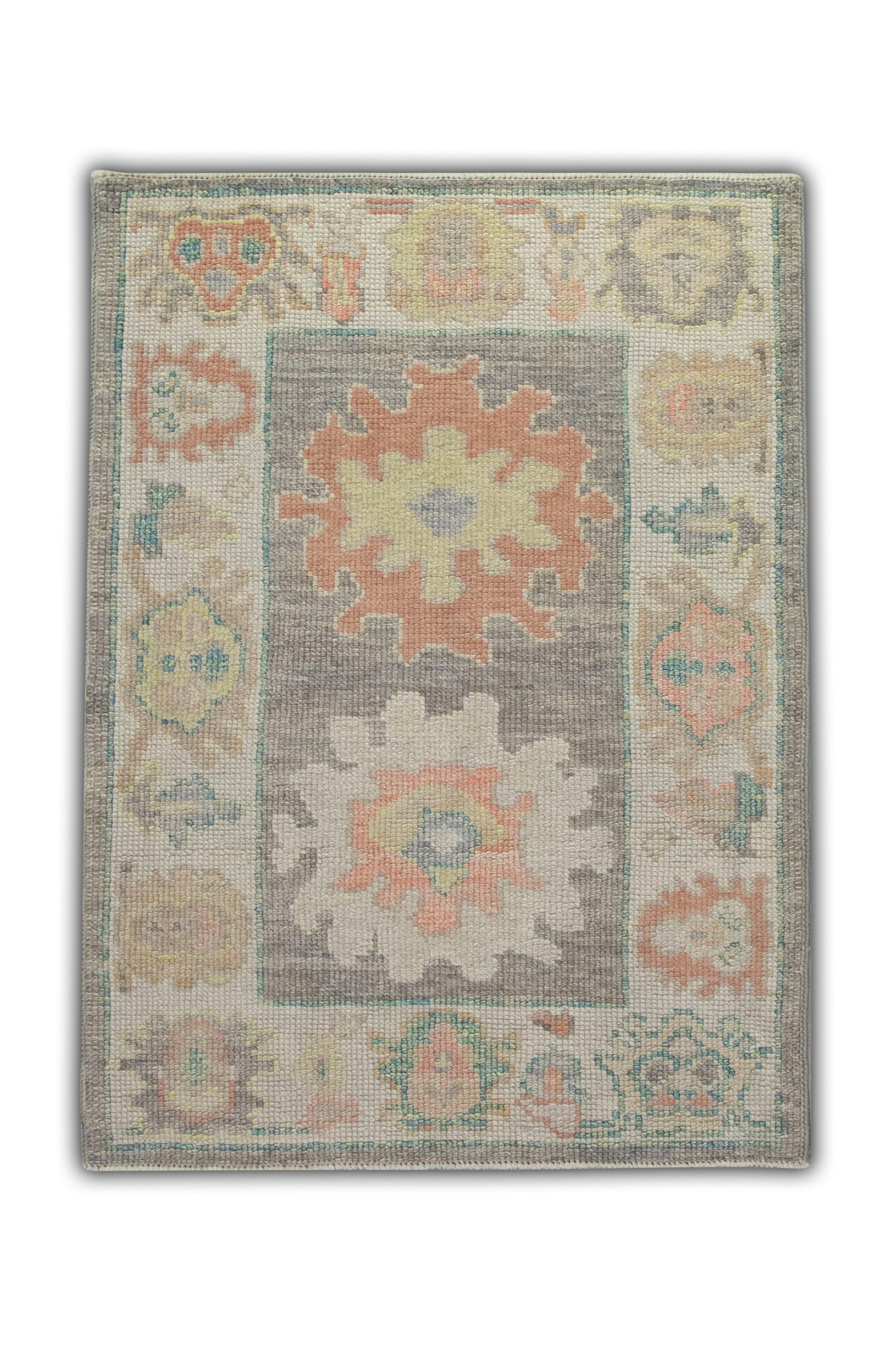 Turkish Oushak Rug 2'5" x 3'4" #6093