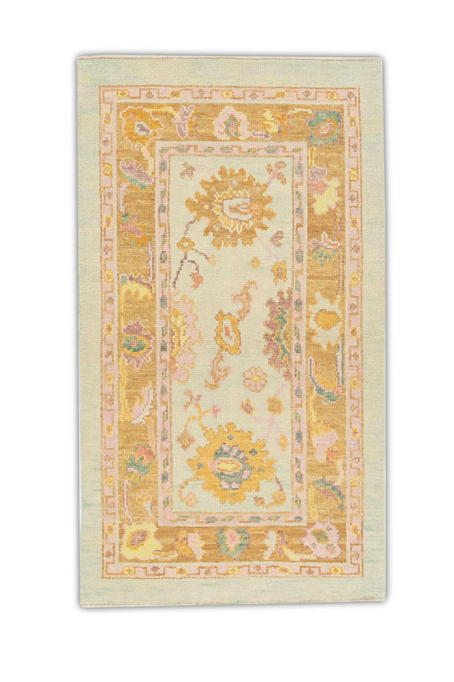 Turkish Oushak Rug 2'10" x 5'1" #1293