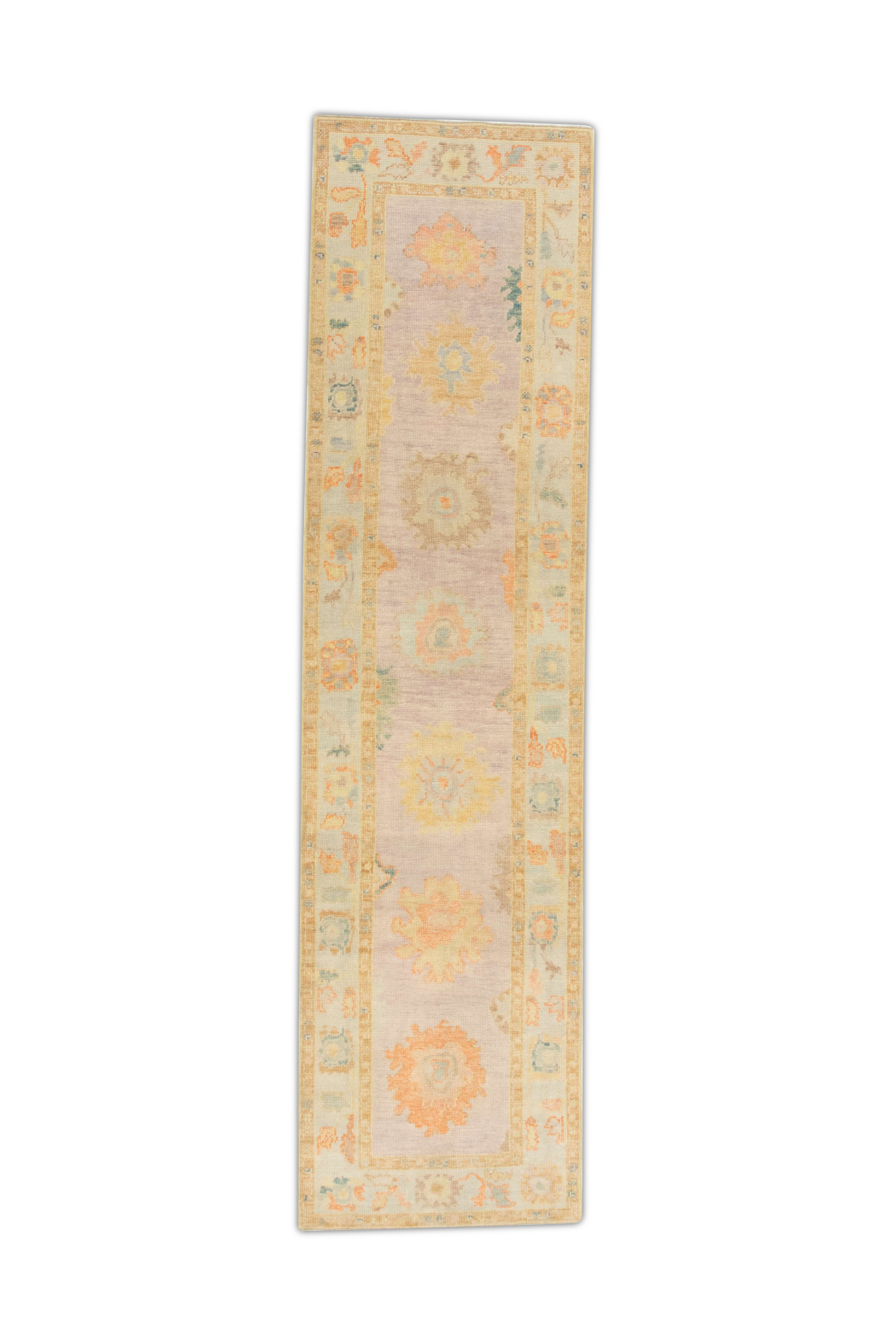 Turkish Oushak Rug 2'10" x 11' #934