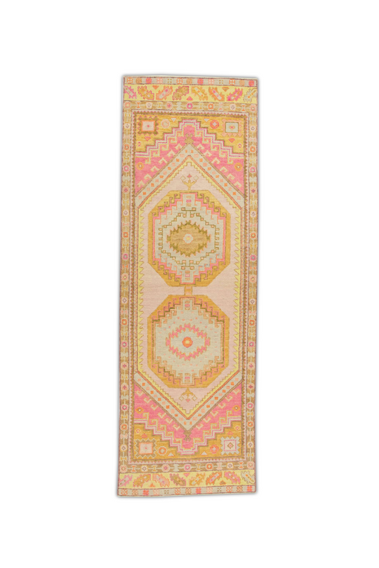 #717 Turkish Oushak 2'10" x 8'10"