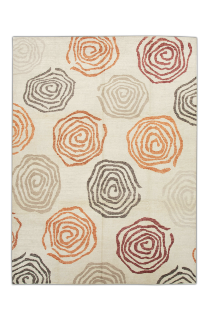 Turkish Oushak Rug 9'4" x 12'7" #242
