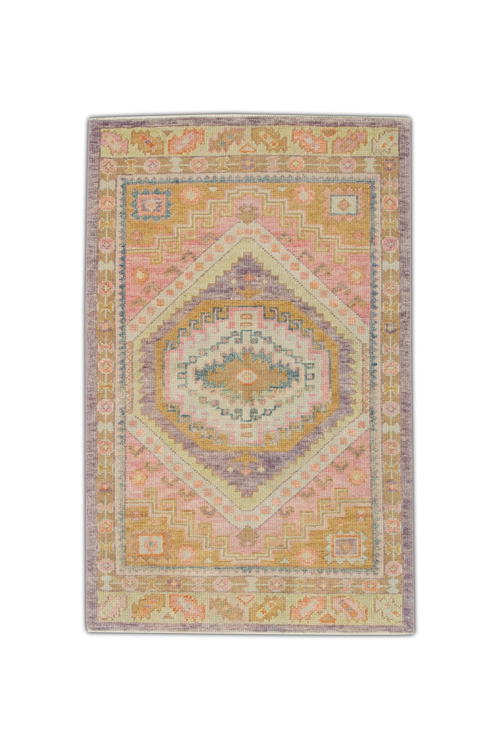 Turkish Oushak Rug 3' x 4'10" #4292