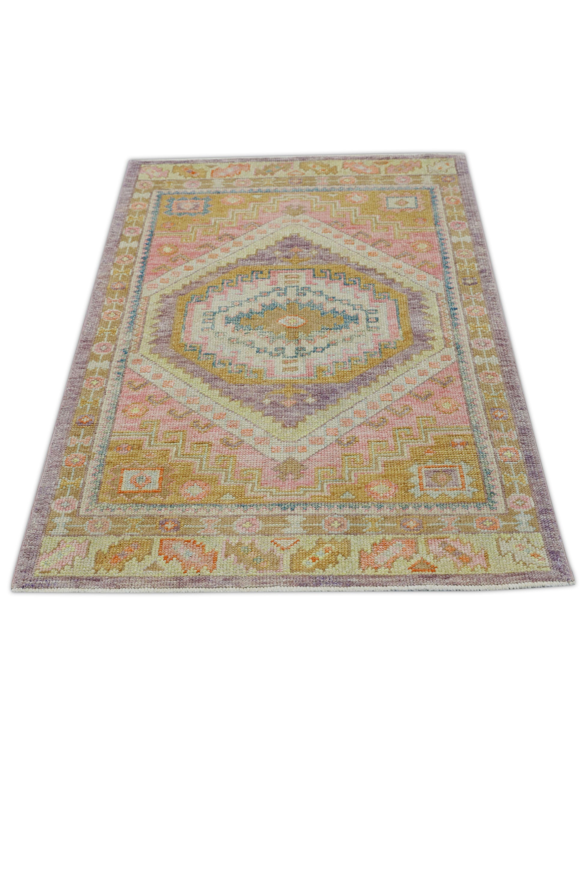 Turkish Oushak Rug 3' x 4'10" #4292