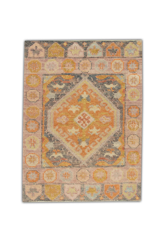 #4021 Turkish Oushak 2'4" x 3'1"
