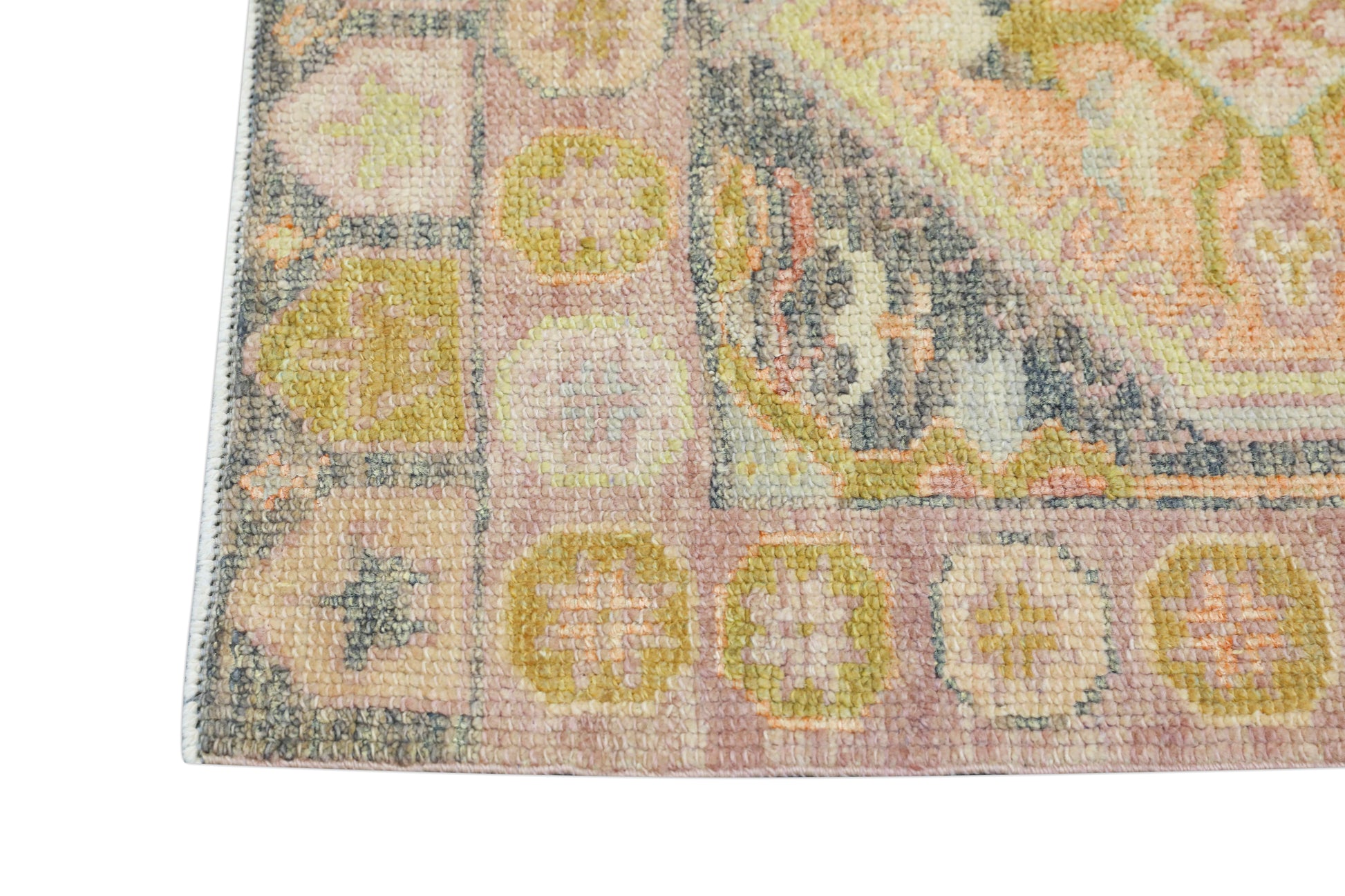 Turkish Oushak Rug 2'4" x 3'1" #4127