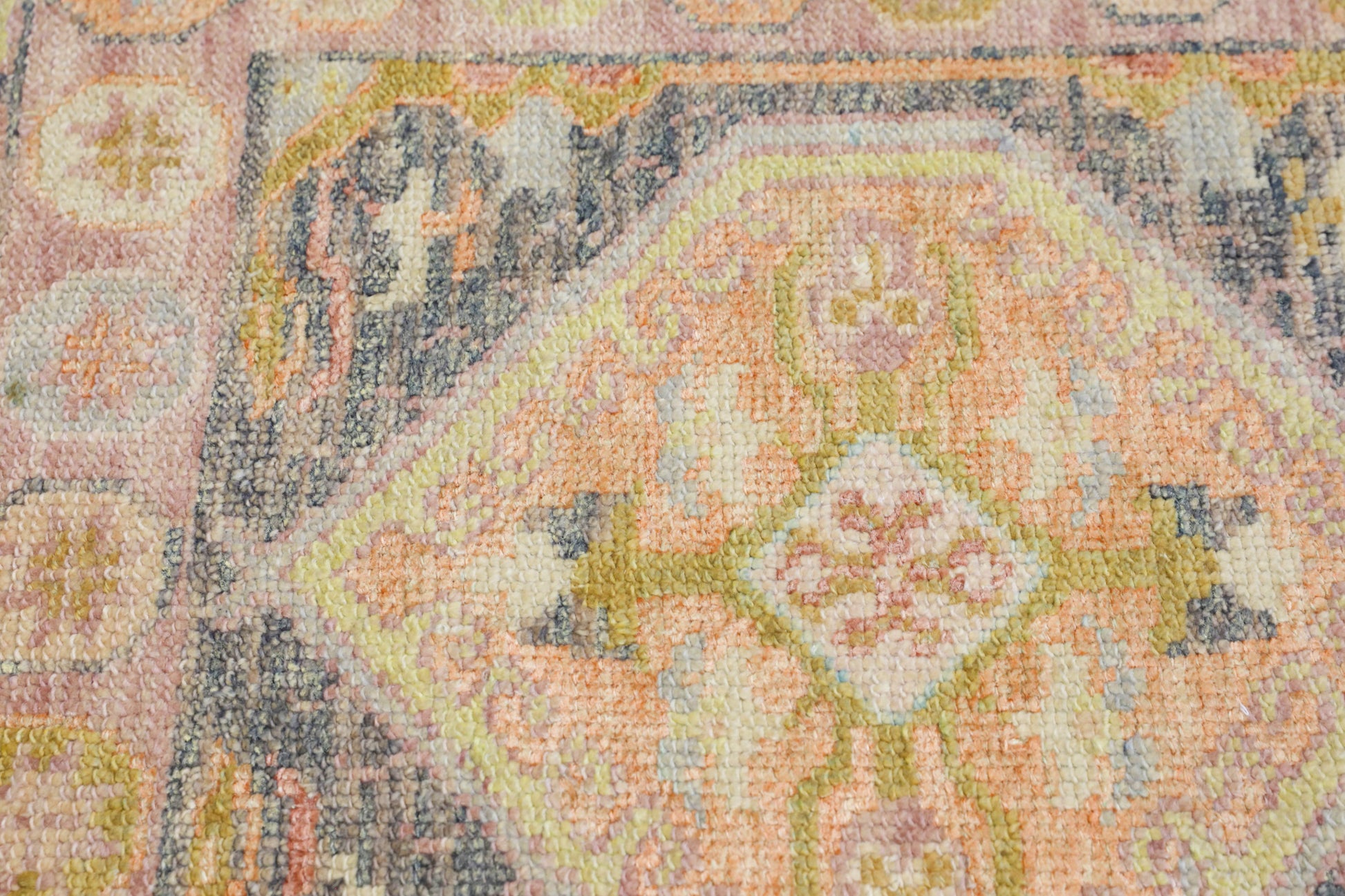 Turkish Oushak Rug 2'4" x 3'1" #4127