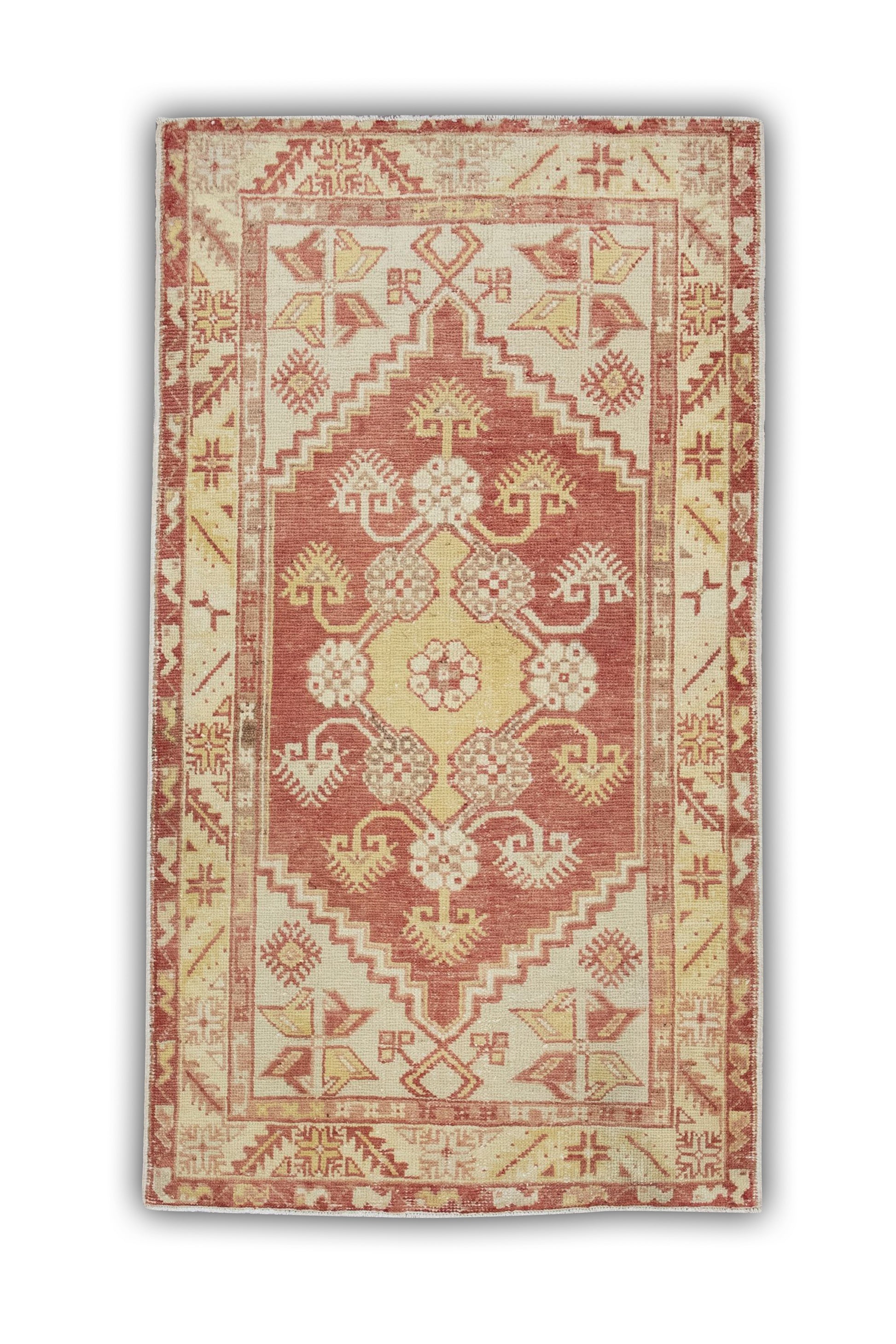 Turkish Vintage Anatolian Rug  2'7" x 4'7" #121