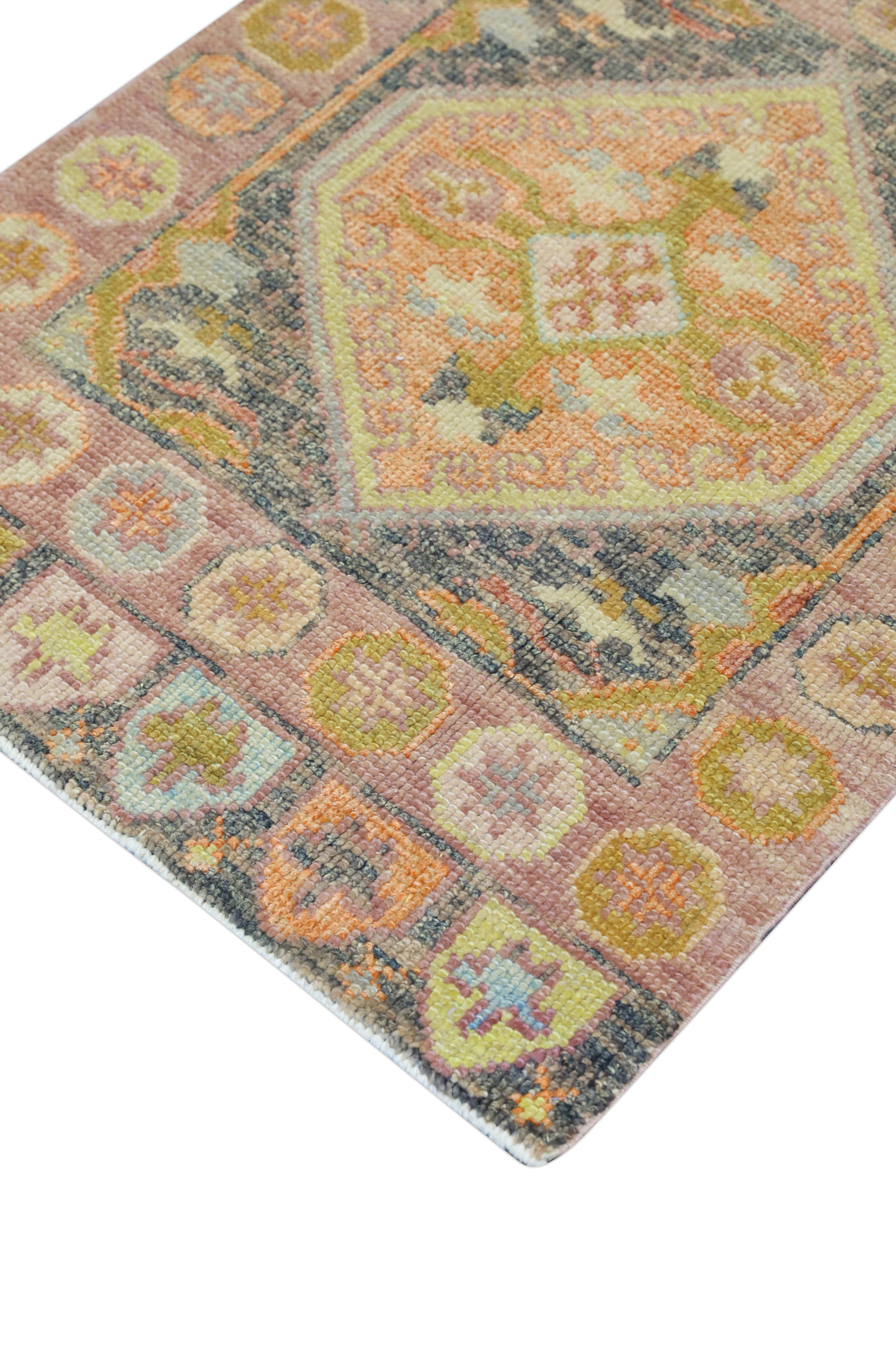 Turkish Oushak Rug 2'4" x 3'1" #4127
